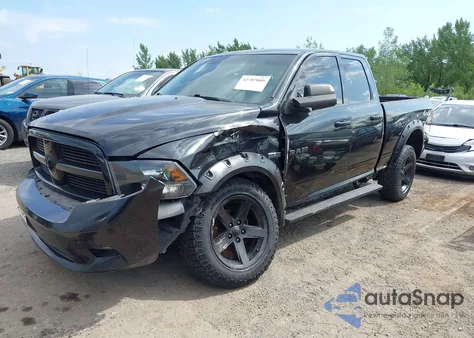 2010 Dodge Ram 1500 z USA, uszkodzony, nr VIN 1D7RV1GT0AS224847